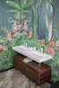 раковина boheme armadi art flat 140 859-140-2 двойная белая
