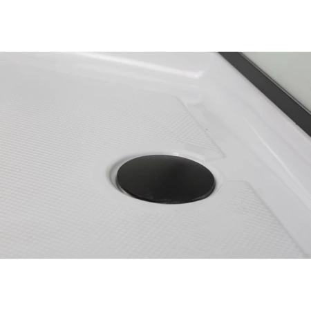 душевая кабина niagara premium 90x90 ng-6901-01gd black с гидромассажем
