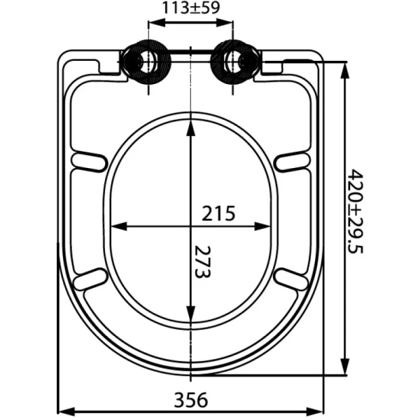 сиденье для унитаза iddis 001dpsei31 с микролифтом