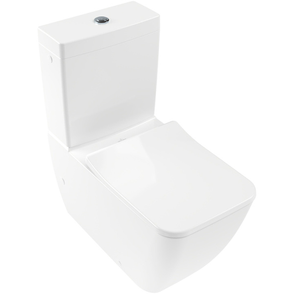унитаз компакт villeroy&boch venticello 4612r001 без бачка и сиденья