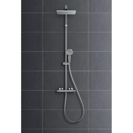 душевая система hansgrohe vernis shape showerpipe 230 26286000