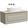 тумба под раковину sancos very 100 vr100ce подвесная beige soft