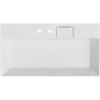 раковина kerama marazzi logica 90 lo.wb.90.2 белая глянцевая
