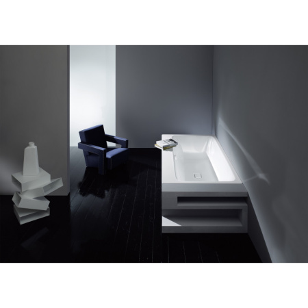 стальная ванна 190х100 см kaldewei asymmetric duo 744 с покрытием easy-clean