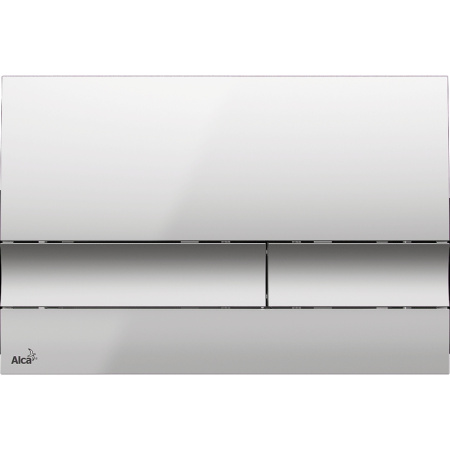 Кнопка для инсталляции AlcaPlast Basic M1722 цвет хром матовый