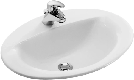 Раковина встраиваемая сверху Jacob Delafon Patio 56*43 см E4155-00 (GM)