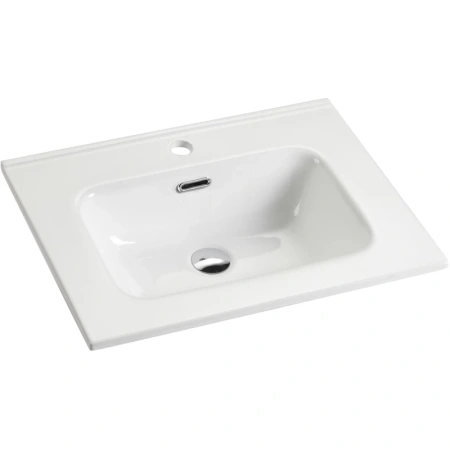 Раковина Ceramicanova Element CN7001 встраиваемая, сверху, 61х46.5 см, белая