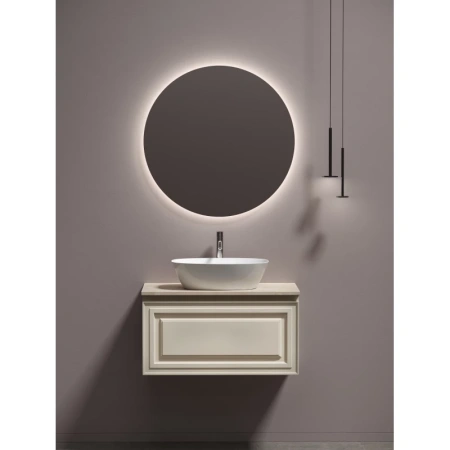 тумба под раковину sancos very 80 vr80ce подвесная beige soft