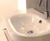 раковина накладная hatria daytime y0yz01 86х50 см, крыло слева, белая