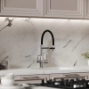смеситель для кухни sancos garda sc4009ch хром черный