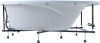 акриловая ванна aquanet jersey 170x90 r 205329 с каркасом, цвет белый.