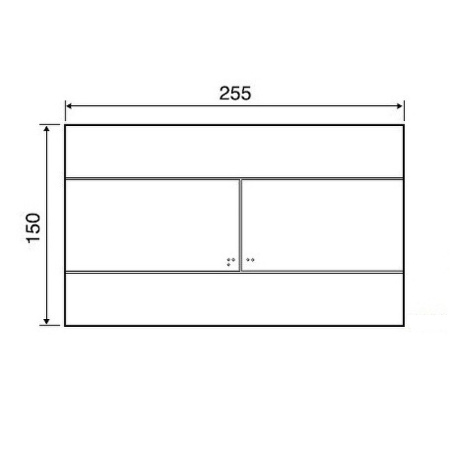 кнопка для инсталляции ideal standard slim vv659055 цвет черный