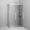 душевой уголок am.pm func 120×80 w84g-403-12080-mт профиль хром матовый, стекло прозрачное