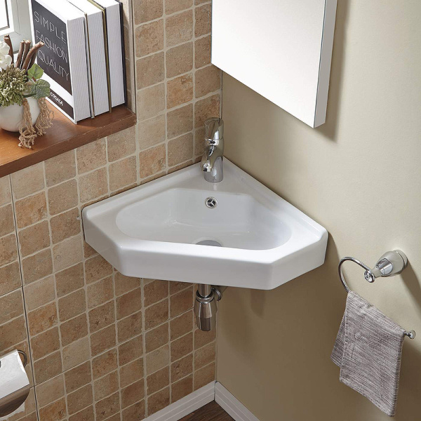 раковина weltwasser aisbach 7012 gl-wt 55 10000008681 угловая белая глянецевая