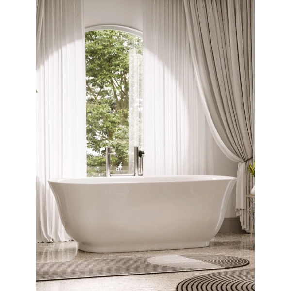 акриловая ванна sancos viva 170x80 fb08 без гидромассажа