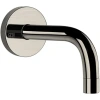 Излив для ванны Gessi Via Tortona 44285#149 100 мм, цвет Finox