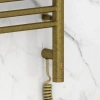 полотенцесушитель электрический 1200x600 состаренная бронза мэм правый, перемычка прямая сунержа богема 3.0 05-5805-1260
