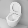 унитаз am.pm func c8f1701mwsc подвесной, безободковый, с сиденьем микролифт, белый матовый
