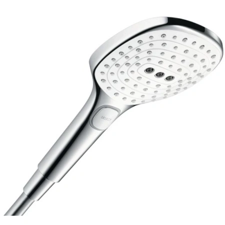 Ручной душ Hansgrohe Raindance Select 120 Air 3jet EcoSmart 9л/мин белый/хром 26521400