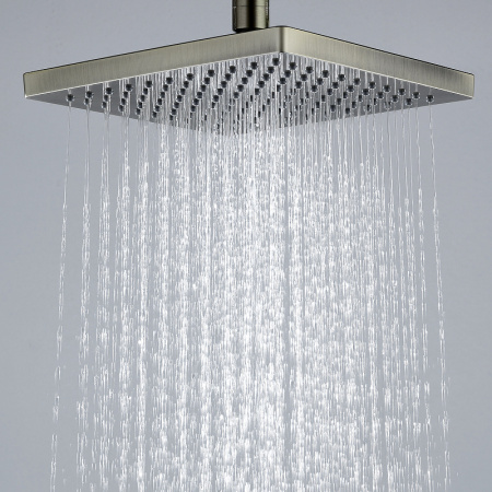 верхний душ wasserkraft exter a140 цвет бронза светлая