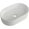 Раковина накладная BELBAGNO BB1497, белая.