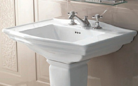 раковина подвесная devon & devon westminster iblg3fwes 69 см