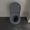 сиденье для унитаза villeroy & boch subway 3.0 8m42s1i4, цвет графит.