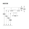 раковина villeroy & boch collaro 4a213801 накладная, 38x38 см, альпийский белый