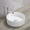 раковина накладная vincea vbs-501 36х36 см, белая