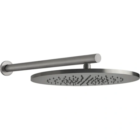 Верхний душ Gessi Gessi316 54148#239 Ø355 мм, с кронштейном, цвет STEEL BRUSHED