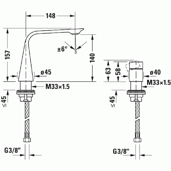 смеситель для раковины duravit d.1 d11120009010 смеситель для раковины duravit d.1 d11120009010