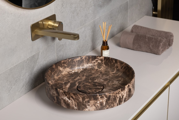 раковина-чаша boheme corian 40 801-ed emprador