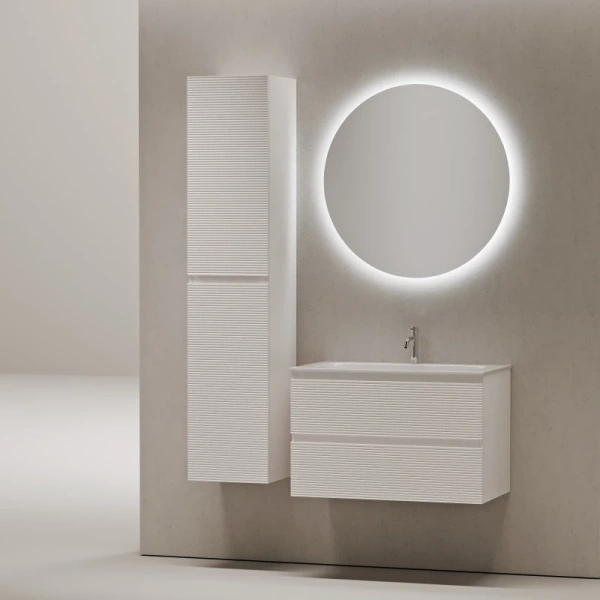 тумба под раковину sancos folk 80 fl80w подвесная bianco