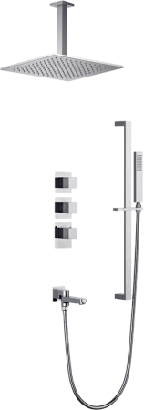 Душевой комплект Timo Selene SX-2239/00SM С ВНУТРЕННЕЙ ЧАСТЬЮ, с термостатом, хром