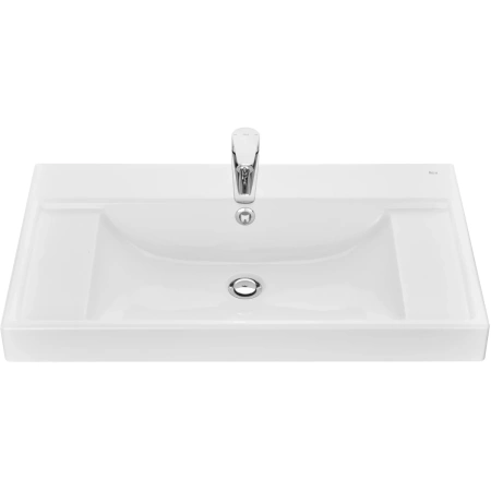 раковина roca ona zru9307562 80x46 см, накладная, белый раковина roca ona zru9307562 80x46 см, накладная, белый