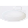 раковина kerama marazzi riva 80 rv.wb.80 белая глянцевая