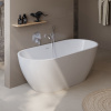 акриловая ванна belbagno uno 170x75 bb701-1700-750-k без гидромассажа