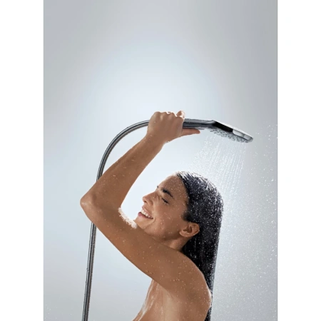 душевая система hansgrohe raindance select e 300 3jet showerpipe 27127000