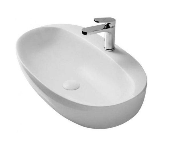Раковина Azzurra Elegance Circle 70 ELLA070420CMBI/(ECI70M bi)*1 Белая