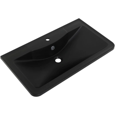 раковина belbagno 100 bb1000/455-lv-art-alr-nero черная матовая