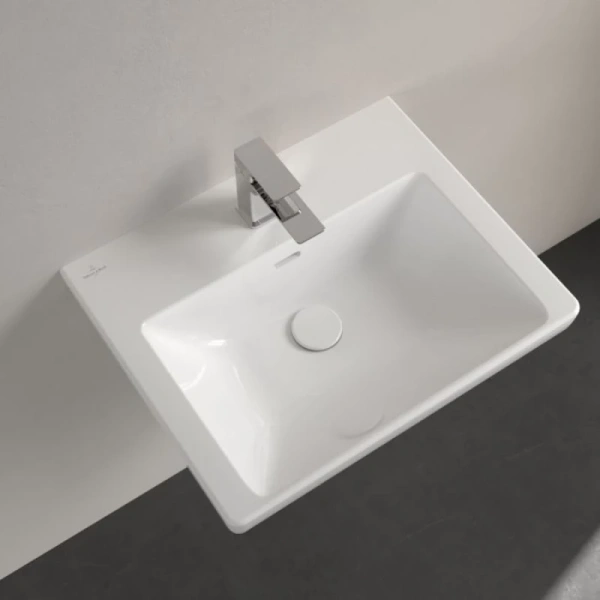 раковина 55x44 см villeroy & boch subway 3.0 4a705501