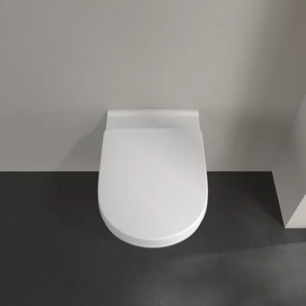 унитаз подвесной villeroy & boch o'novo 5660 r0 r1 безободковый, цвет альпийский белый ceramicplus