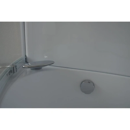 душевой бокс royal bath alp 140х95 rb140alp-t-l с гидромассажем