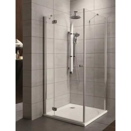 Душевой уголок Radaway Torrenta KDJ 90 L×90 графитовое