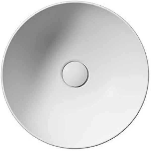 раковина gsi nubes 903909 накладная, ø40 см, bianco opaco (белый матовый)