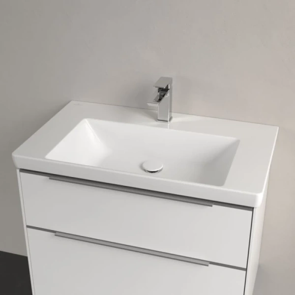 раковина 80x47 см villeroy & boch subway 3.0 4a708101