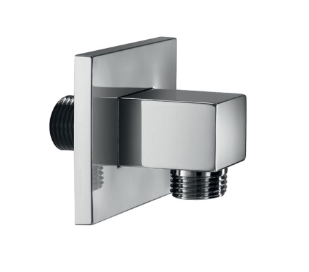 Шланговое подключение Almar Shower Accessories E095001.CR квадратное, цвет хром