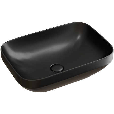 Раковина Ceramicanova Element CN6055MB накладная, 50x35.9 см, черная матовая