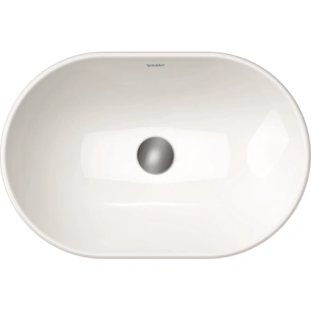 раковина duravit d-neo 2372600070 накладная, 60x40 см, белая