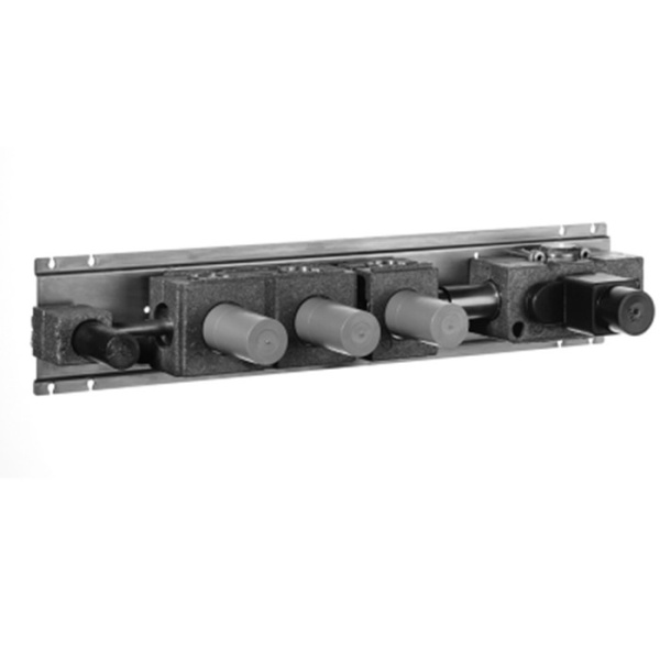 Внутренняя часть Fantini 19 00 D213A смесителя для душа, термостат, 3 источника, розетка для душевого гарнитура,, 3/4"
